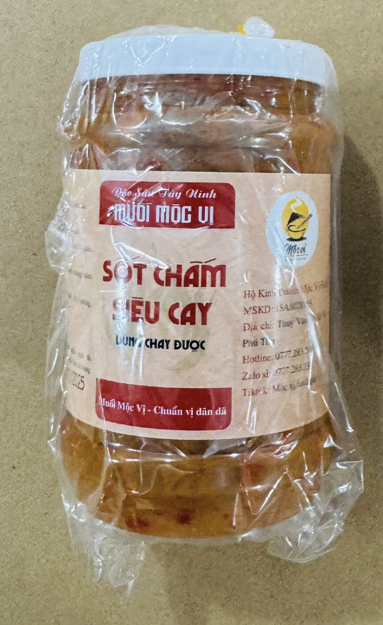 Sốt chấm Siêu cay Tây Ninh 500g